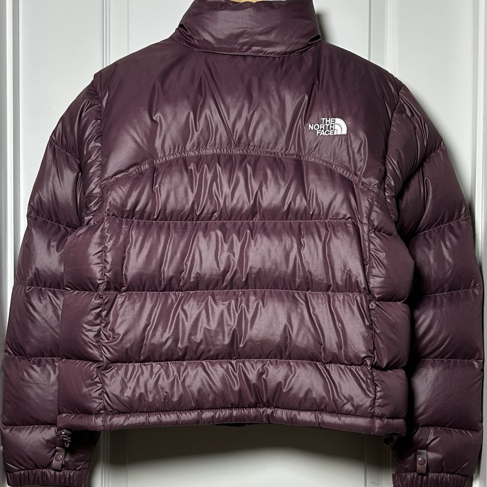 The North Face Midnight Mauve 2000 Retro Nuptse Down Jacket Gorpcore Y2K Style - Picture 2 of 3